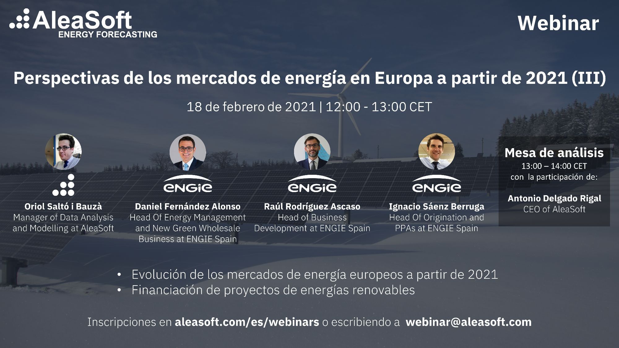 AleaSoft: Los atractivos de los PPA para la financiación de proyectos de energías renovables