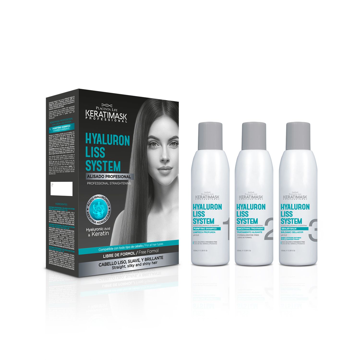 Placenta Life presenta Hyaluron Liss System: el alisado brasileño en las farmacias