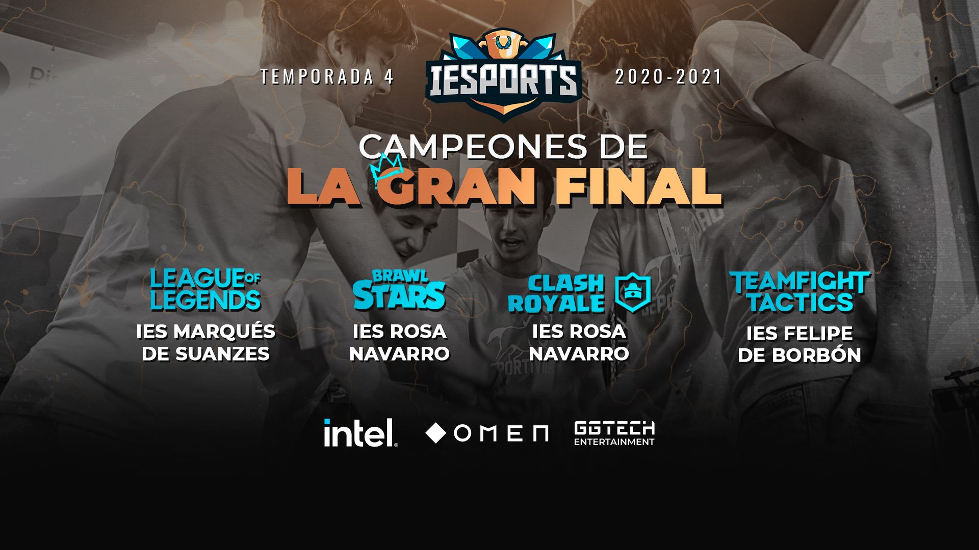 Finaliza la 4ª temporada de la Liga IESports con 600 Centros Educativos inscritos de toda España