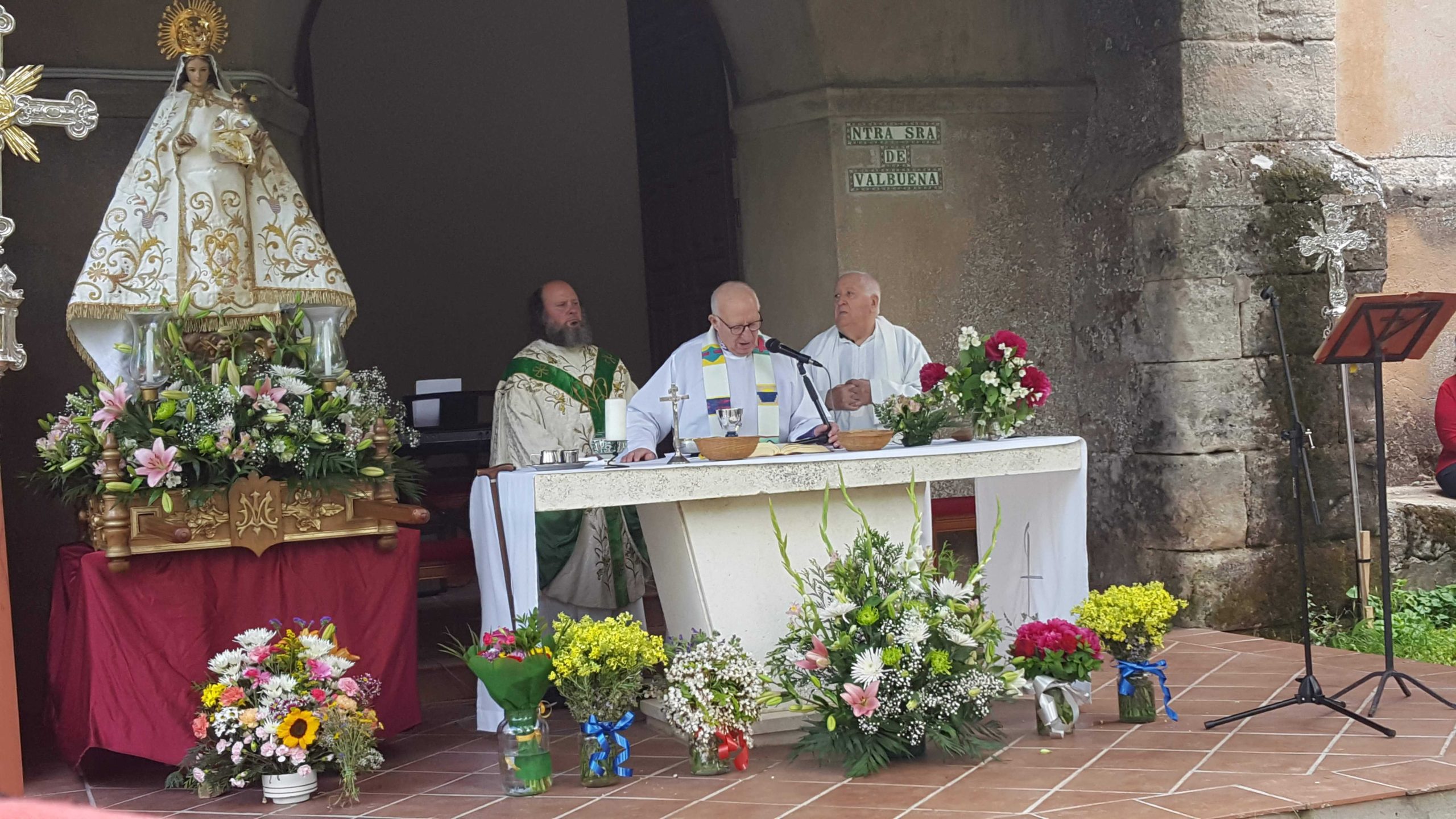 Letanías en Valbuena, la Virgen de la comarca de Jadraque