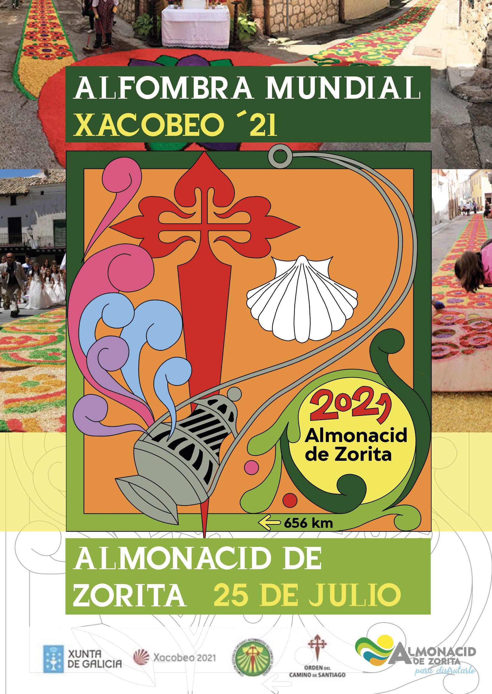 Almonacid tejerá una alfombra floral jacobea