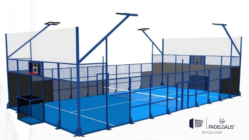 ¡7 en 1! Padel Galis patenta una pista de pádel Multideporte para la práctica de 7 modalidades deportivas