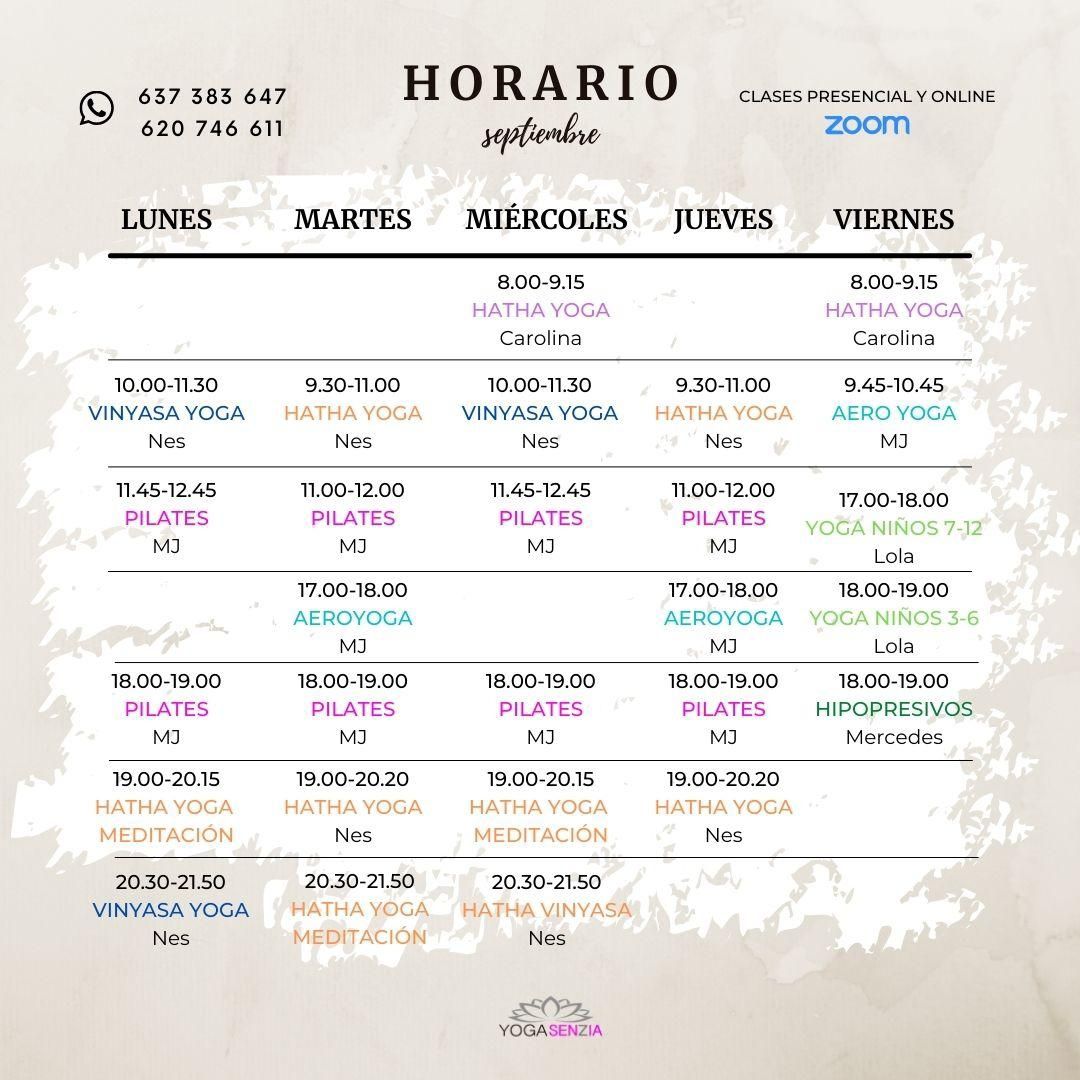 Jornadas de puertas abiertas en el centro de yoga en Fuengirola, Yogasenzia
