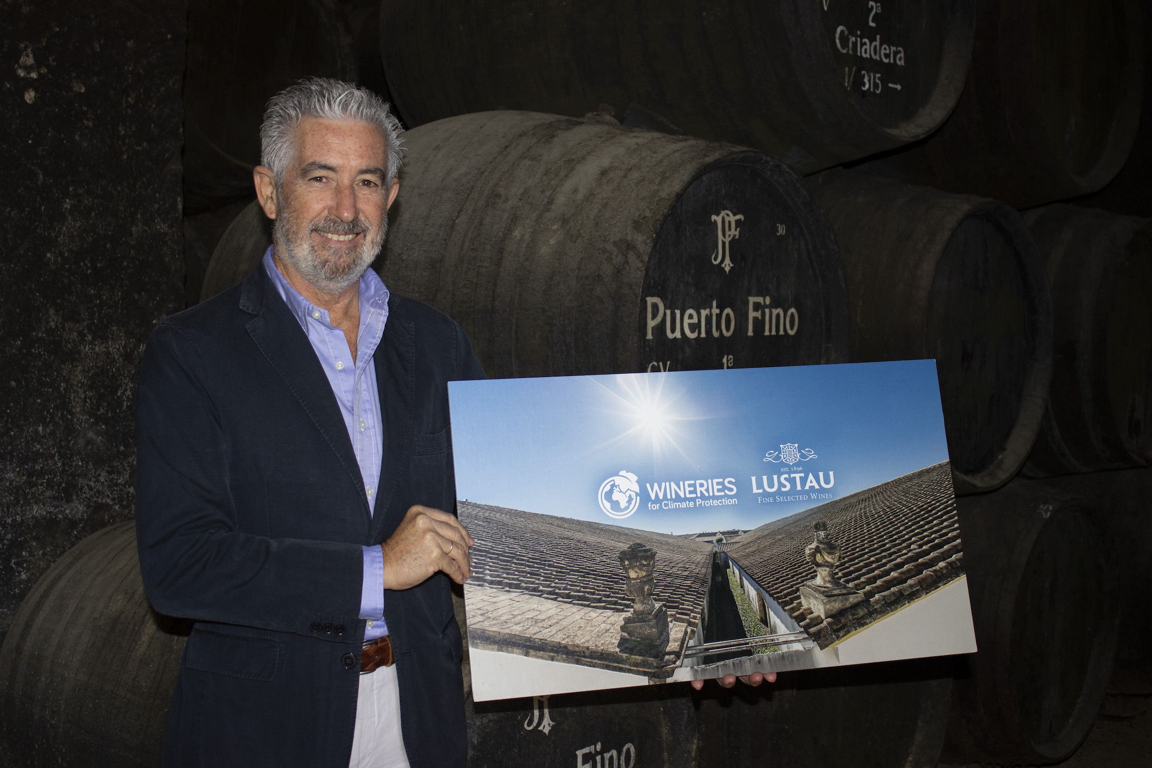 Bodegas Lustau obtiene el certificado "Wineries for Climate Protection"