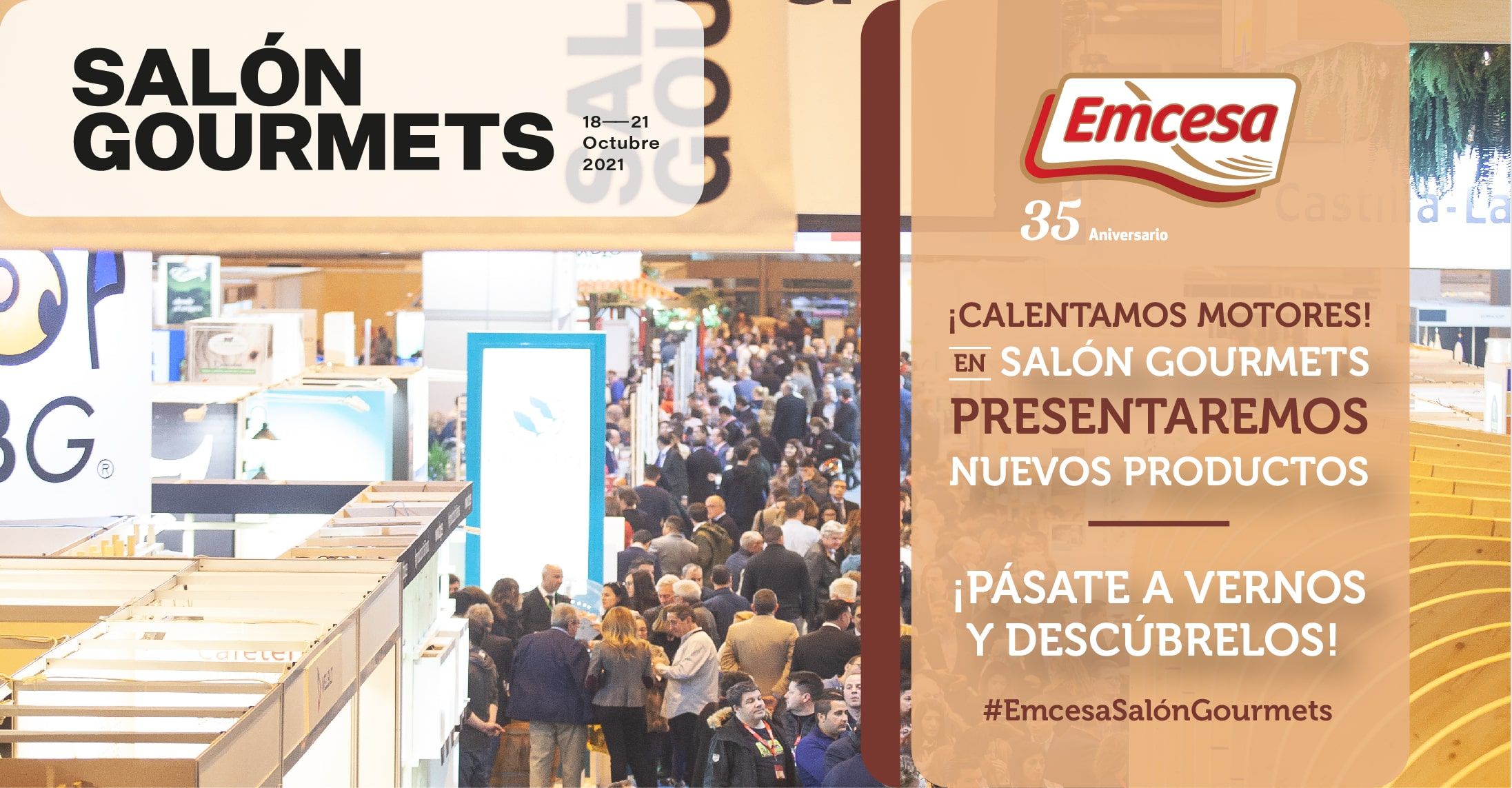 Descubrir las novedades de Emcesa en Salón Gourmets