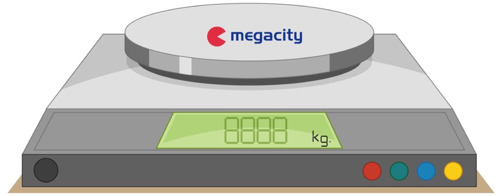 Foto de Pesacartas. Megacity