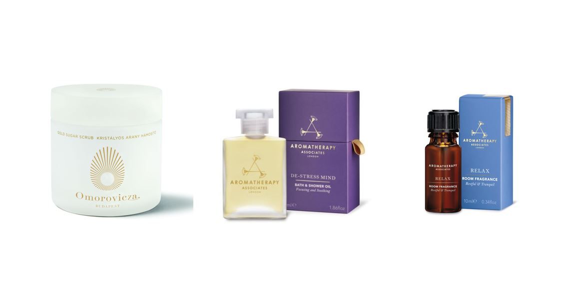 Tres regalos para Reyes Magos con oro, incienso y mirra (literal) de Aromatherapy Associates y Omorovicza