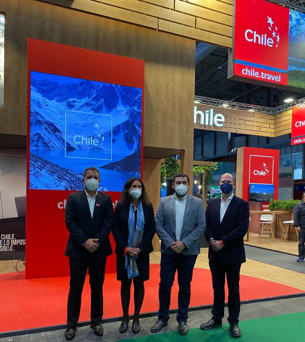 Foto de Chile aterriza en FITUR 2022