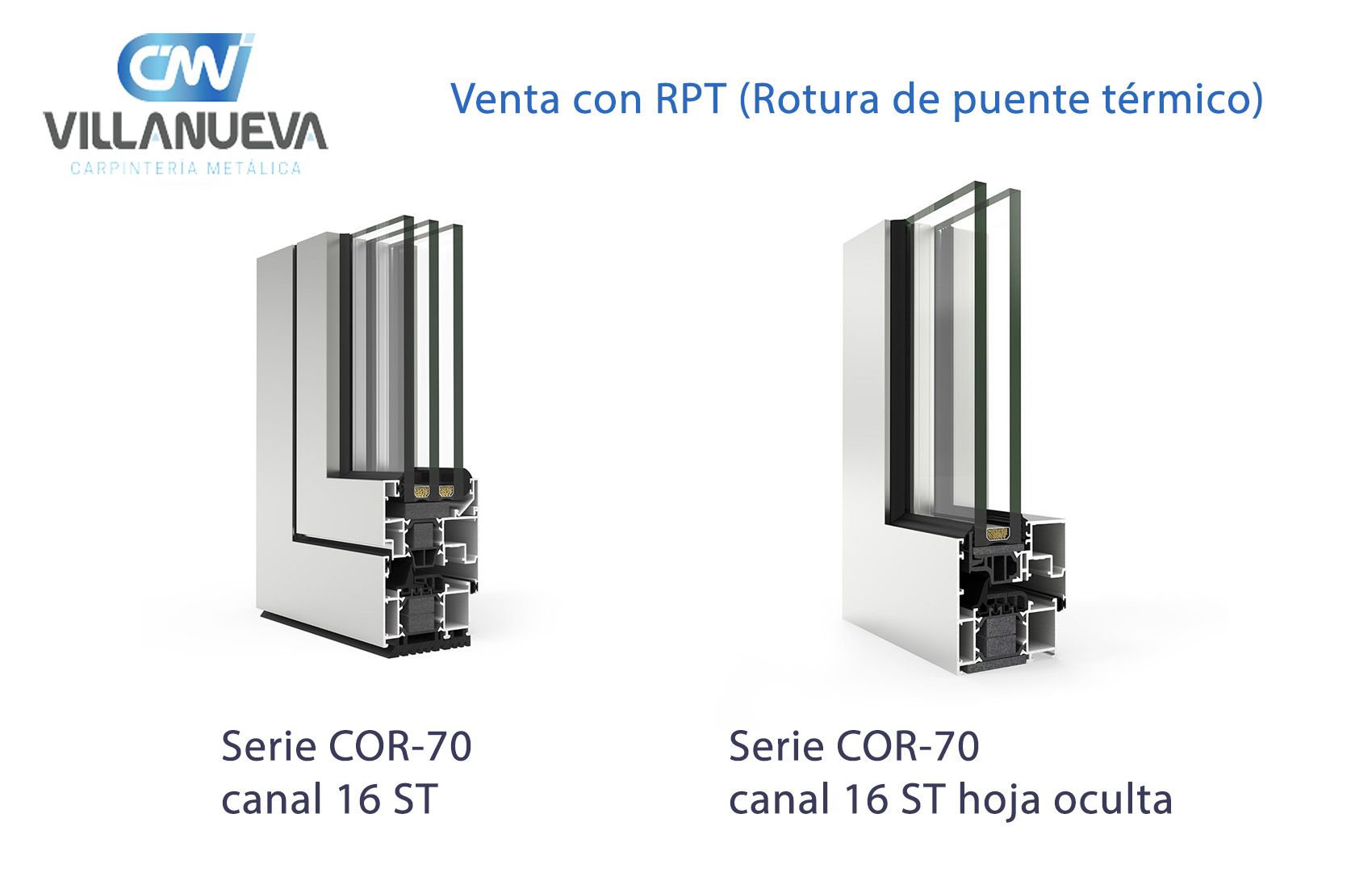 Ahorro de energía en casa con las ventanas RPT, según Carpintería Metálica Villanueva
