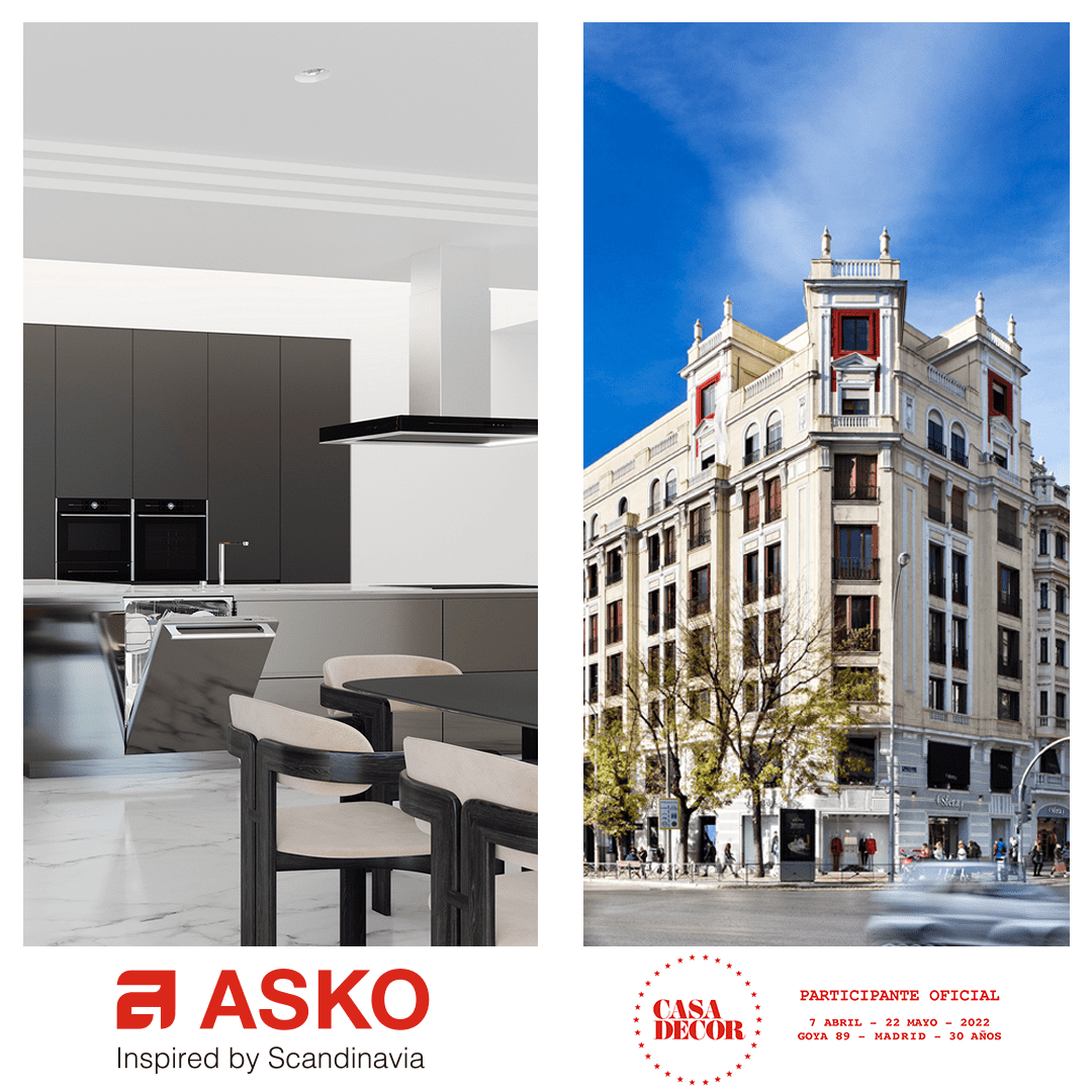 ASKO participará en Casa Decor 2022 con un espacio que convierte la cocina en lugar de culto